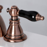 Duchess Two-Handle 3-Hole Deck Mount Mini-Widespread Bathroom Faucet with Pop-Up Drain