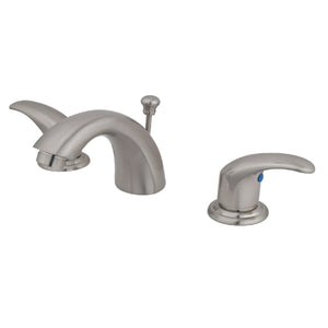 Legacy Two-Handle 3-Hole Deck Mount Mini-Widespread Bathroom Faucet with Pop-Up Drain