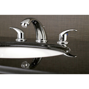 Legacy Two-Handle 3-Hole Deck Mount Widespread Bathroom Faucet with Retail Pop-Up Drain