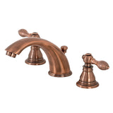 American Classic Two-Handle 3-Hole Deck Mount Widespread Bathroom Faucet with Retail Pop-Up Drain