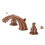 Magellan Two-Handle 3-Hole Deck Mount Widespread Bathroom Faucet with Retail Pop-Up Drain