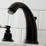 Royale Two-Handle 3-Hole Deck Mount Widespread Bathroom Faucet with Retail Pop-Up Drain