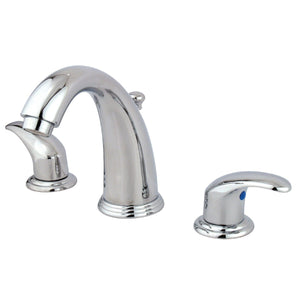 Magellan Two-Handle 3-Hole Deck Mount Widespread Bathroom Faucet with Retail Pop-Up Drain