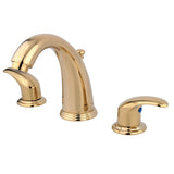 Magellan Two-Handle 3-Hole Deck Mount Widespread Bathroom Faucet with Retail Pop-Up Drain