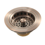 Made To Match Brass Basket Strainer