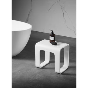 Descanso Solid Surface Bathroom Stool