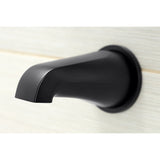 Serena Three-Handle 5-Hole Wall Mount Tub and Shower Faucet