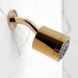 Convergent Triple-Handle Tub and Shower Faucet with Knurled Handle