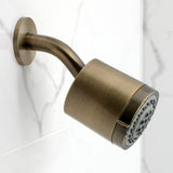 Convergent Triple-Handle Tub and Shower Faucet with Knurled Handle