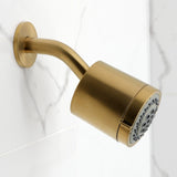 Convergent Triple-Handle Tub and Shower Faucet with Knurled Handle