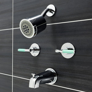 Kaiser Double-Handle Tub and Shower Faucet