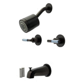 Verona Double-Handle Tub and Shower Faucet