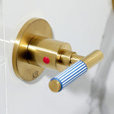 Synchronous Double-Handle Tub and Shower Faucet