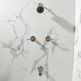 Synchronous Double-Handle Tub and Shower Faucet