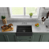 Traditional 30-Inch Fireclay Farmhouse Kitchen Sink