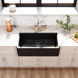 Traditional 33-Inch Fireclay Farmhouse Kitchen Sink