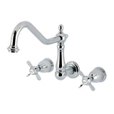 Essex Two-Handle 3-Hole Wall Mount Roman Tub Faucet