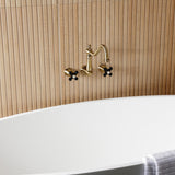 Duchess Two-Handle 3-Hole Wall Mount Roman Tub Faucet