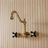 Duchess Two-Handle 3-Hole Wall Mount Roman Tub Faucet