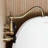 Duchess Two-Handle 3-Hole Wall Mount Roman Tub Faucet