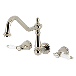 Bel-Air Two-Handle 2-Hole Tub Wall Mount Clawfoot Tub Faucet