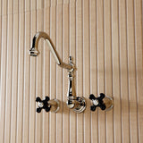 Duchess Two-Handle 3-Hole Wall Mount Roman Tub Faucet