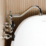 Duchess Two-Handle 3-Hole Wall Mount Roman Tub Faucet