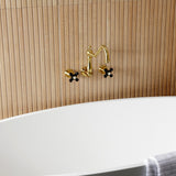 Duchess Two-Handle 3-Hole Wall Mount Roman Tub Faucet