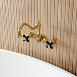 Duchess Two-Handle 3-Hole Wall Mount Roman Tub Faucet