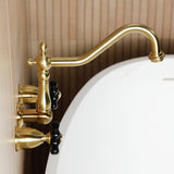 Duchess Two-Handle 3-Hole Wall Mount Roman Tub Faucet