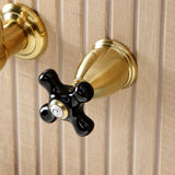 Duchess Two-Handle 3-Hole Wall Mount Roman Tub Faucet