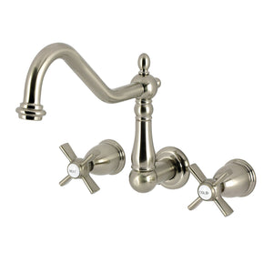 Millennium Two-Handle 3-Hole Wall Mount Roman Tub Faucet