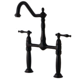 Victorian Two-Handle 2-Hole Deck Mount Vessel Faucet