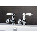 Bel-Air Two-Handle Deck Mount Basin Tap Faucet