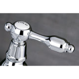 Tudor Two-Handle Deck Mount Basin Tap Faucet