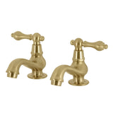 Heritage Two-Handle Deck Mount Basin Tap Faucet