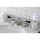 Duchess Two-Handle 3-Hole Deck Mount Widespread Bathroom Faucet with Brass Pop-Up Drain