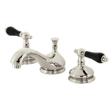 Duchess Two-Handle 3-Hole Deck Mount Widespread Bathroom Faucet with Brass Pop-Up Drain