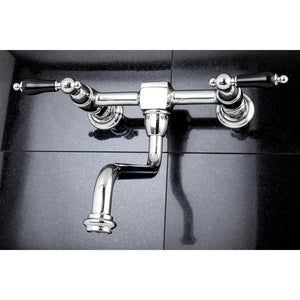 Duchess Two-Handle 2-Hole Wall Mount Bathroom Faucet