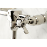 Essex Two-Handle 2-Hole Wall Mount Bathroom Faucet