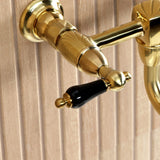 Duchess Double-Handle 2-Hole Wall Mount Bathroom Faucet