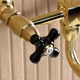 Duchess Double-Handle 2-Hole Wall Mount Bathroom Faucet