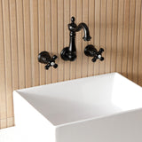 Duchess Double-Handle 3-Hole Wall Mount Bathroom Faucet