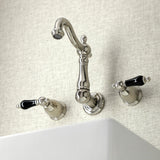 Duchess Double-Handle 3-Hole Wall Mount Bathroom Faucet