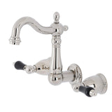 Duchess Double-Handle 3-Hole Wall Mount Bathroom Faucet