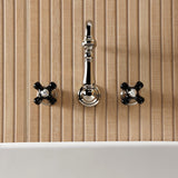 Duchess Double-Handle 3-Hole Wall Mount Bathroom Faucet