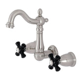 Duchess Double-Handle 3-Hole Wall Mount Bathroom Faucet