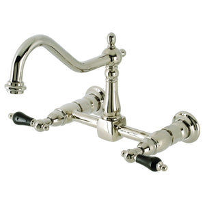 Duchess Two-Handle 2-Hole Wall Mount Bridge Kitchen Faucet