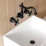 Duchess Double-Handle 3-Hole Wall Mount Bathroom Faucet