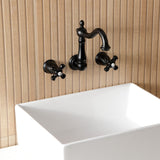 Duchess Double-Handle 3-Hole Wall Mount Bathroom Faucet